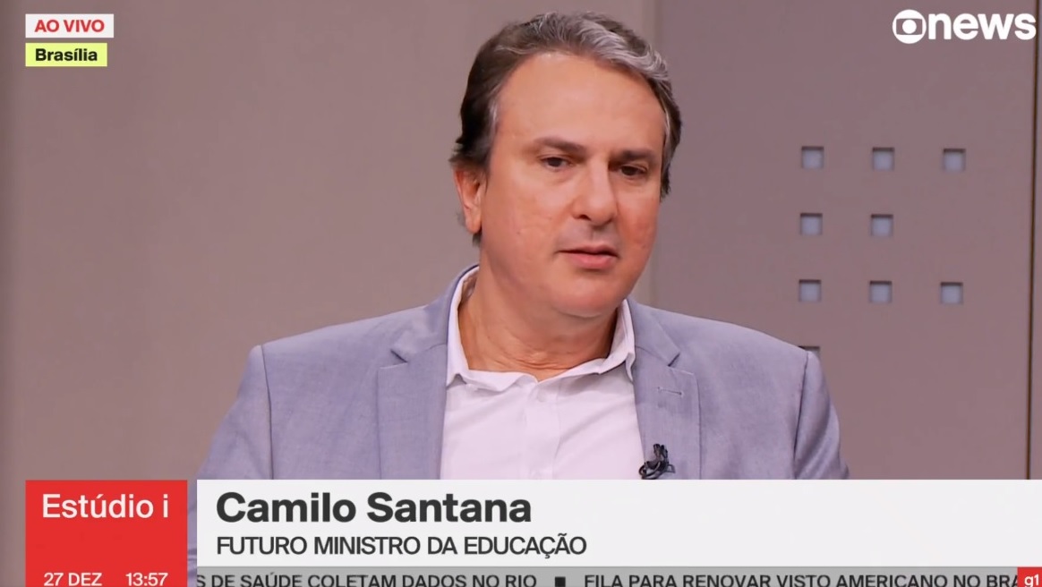 ‘Sei que Goiás deu agora um avanço importante na Educação’, diz Camilo Santana, futuro ministro da Educação