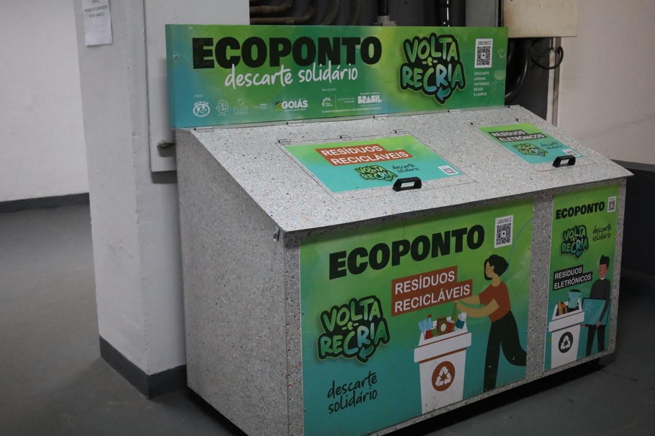 Espaços culturais de Goiânia terão coleta seletiva de lixo reciclável