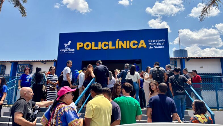 VALPARAÍSO DE GOIÁS INAUGURA PRIMEIRA POLICLÍNICA DO ENTORNO SUL