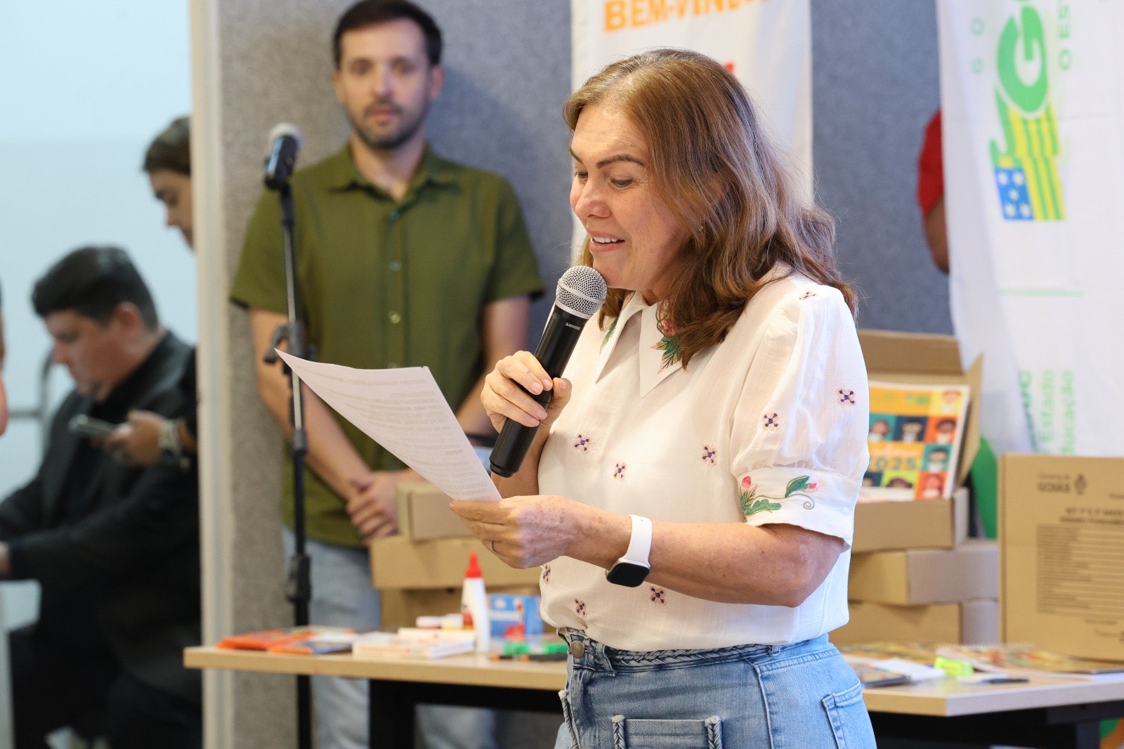 Desde 2019 no governo Caiado, Fátima Gavioli conduz política de alfabetização e afirma: ‘Educação de qualidade é prioridade’