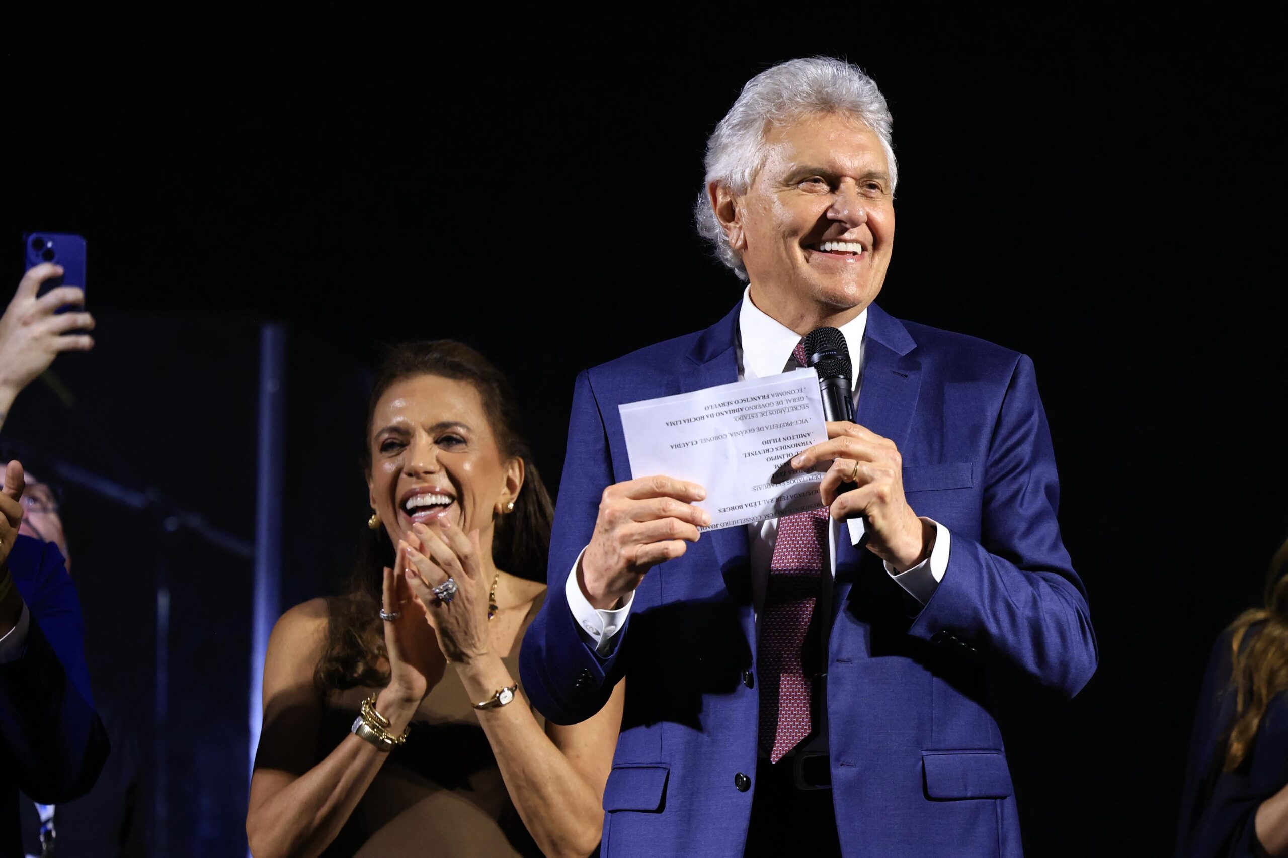 Caiado prega parceria, diálogo e humildade em confraternização da AGM e FGM