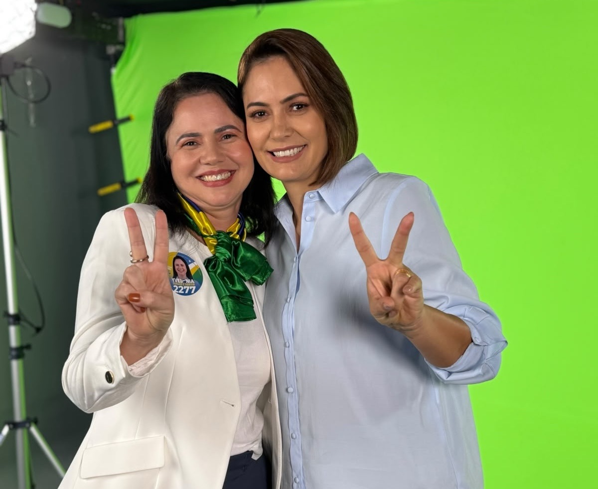 ‘É a minha candidata’: Michelle levou Bolsonaro a apoiar Maria Yvelônia em 2024 e, em 2026, reforça seu apoio